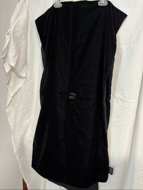 Hillard & Hanson Black Velvet Wrap